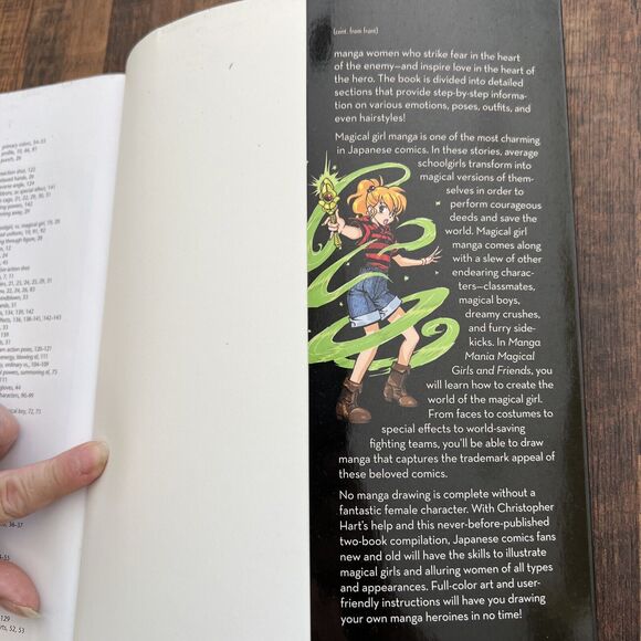 Manga Mania Bishoujo & Magical Girls & Friends How To Draw 2 Volumes In One Book - Picture 13 of 16